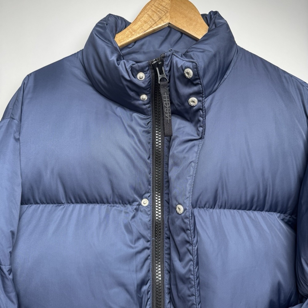 HUDSON Free Thinkers 2XL Puffer Jacket Full Zip Blue Lightweight NWT Mens - Picture 2 of 10